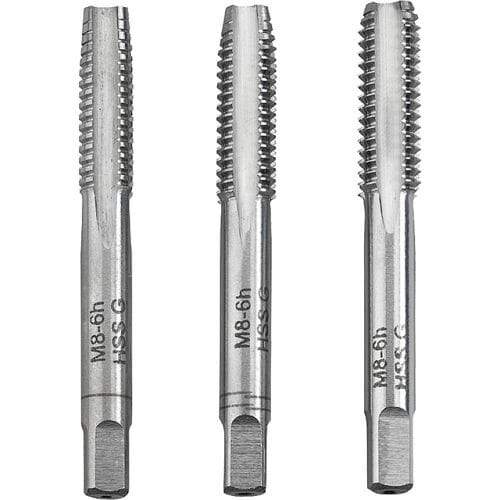 kwb 443303 Schroefdraadsnijderset 3-delig M3 0.5 DIN 352 HSS 3 stuk(s)