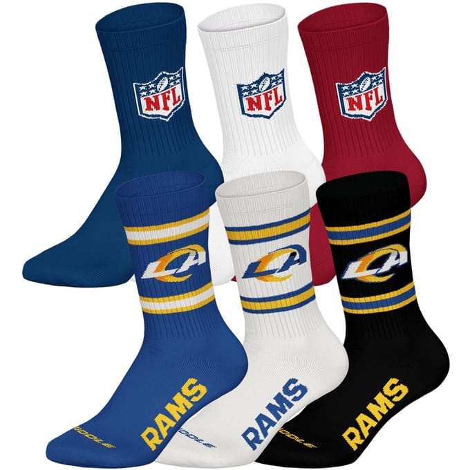NFL Sokken NFL 6Pack Crew Socks Set van 6