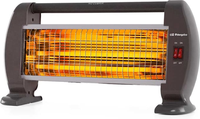 Electric Heater Orbegozo 17519 Black