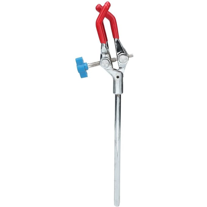 Pince de laboratoire à trois doigts Pince d'extension multifonctionnelle pour bécher à condensateur white