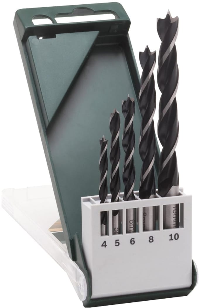 Bosch Accessories 2609255214 Hout-spiraalboorset 5-delig 4 mm, 5 mm, 6 mm, 8 mm, 10 mm Cilinderschacht 1 set(s)