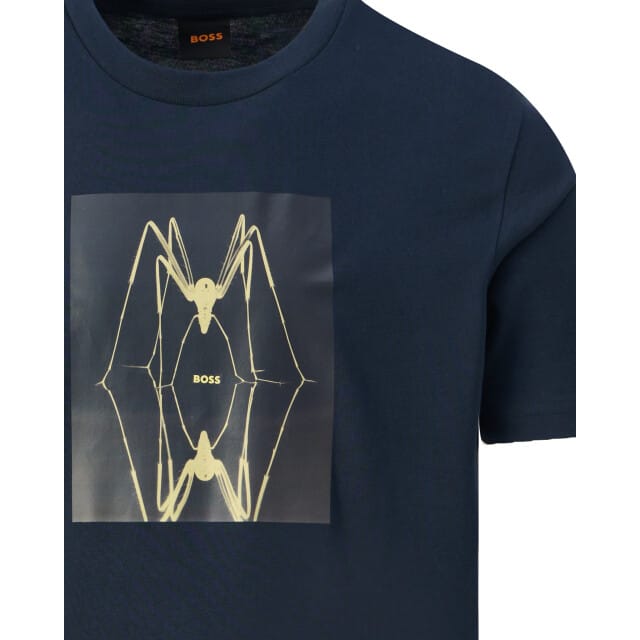 regular fit T-shirt van puur katoen model 'TE_CREATURE'