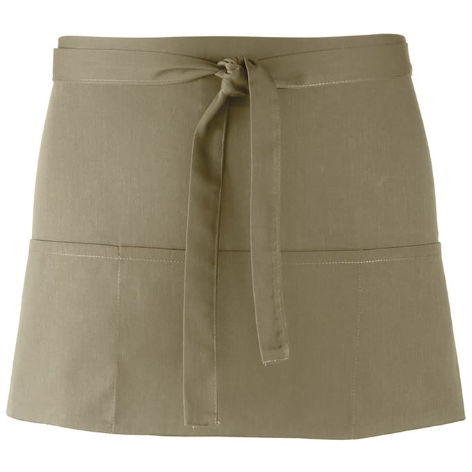 Premier Dames/Dames Kleuren 3 Zakschort / Werkkleding (Olijf)