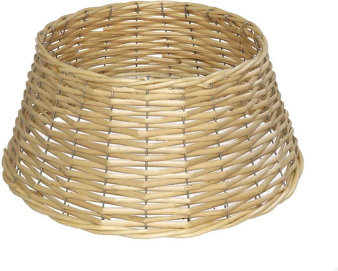 Gerimport Kerstboommand - naturel - D28 x H17cm - voor kerstboom 120 cm - kerstboomrok
