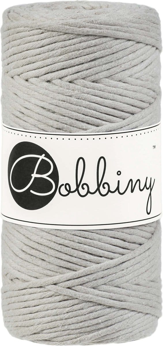 Bobbiny Macrame Triple Twist 3 mm - Beige