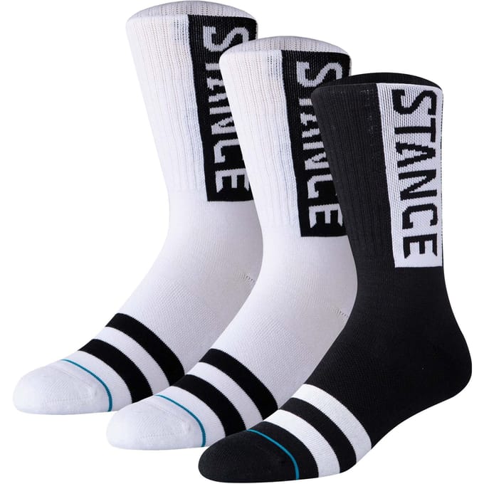 STANCE Sokken OG Crew 38-42 Set van 3