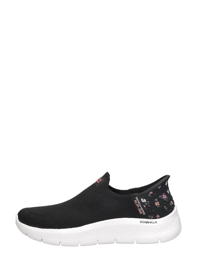 Skechers Slip-ins Go Walk Flex - Sunset Rose - Dames Instappers - Zwart