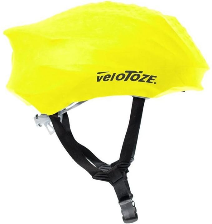 VeloToze Helmet Cover Viz-Yellow -  One Size - Helmhoes