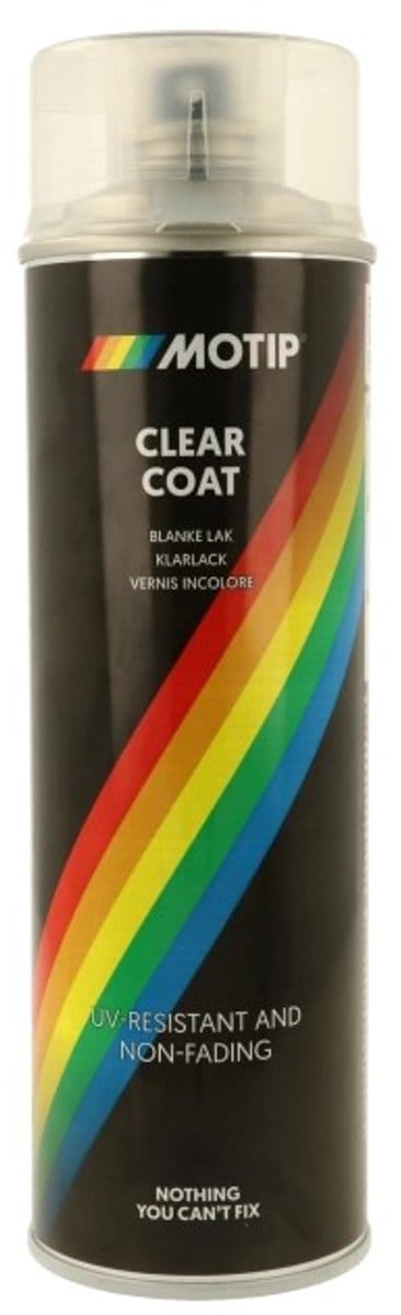 Motip Blanke Lak Hoogglans 500 ml. 04009 doos a 6stuks