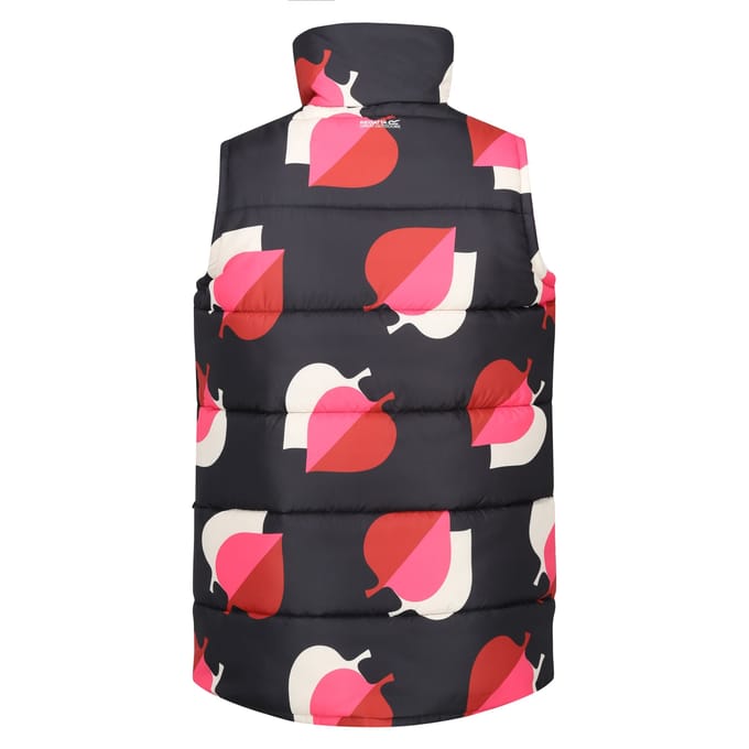 Regatta Dames/Dames Orla Kiely Elm Leaf Gilet (Schaduw/Roze)