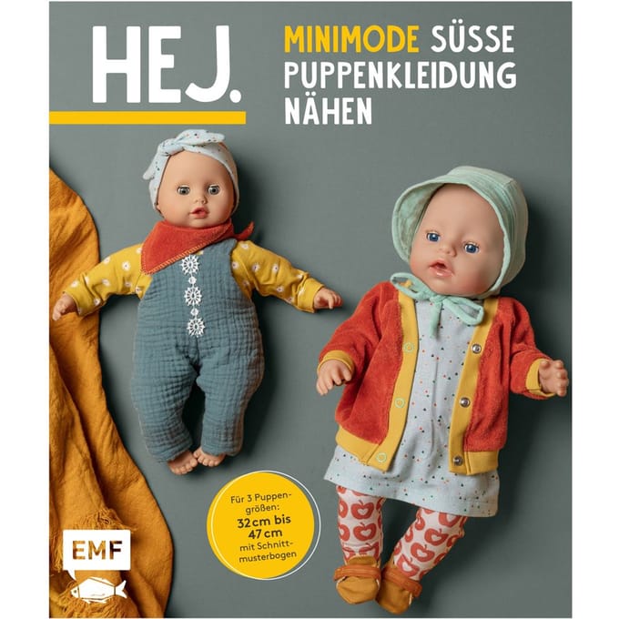 Boek "HEJ. Minimode - Süsse Puppenkleidung nähen"