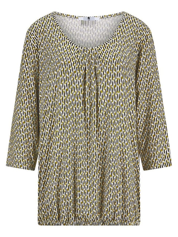 Shirt ronde hals Van Anna Aura wit