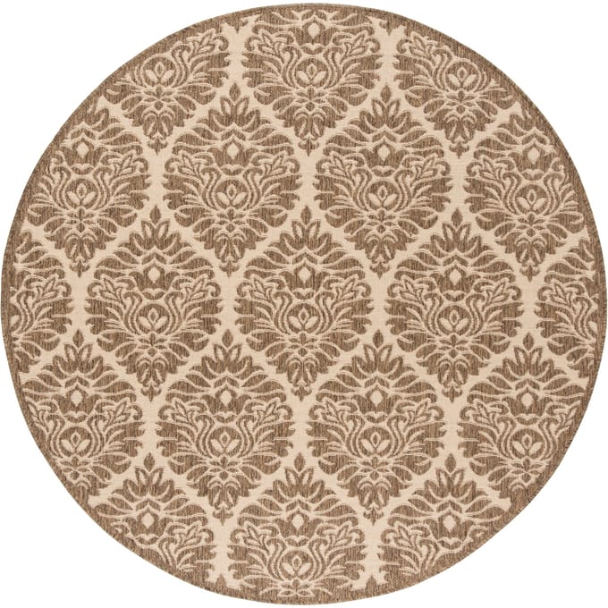 Buitenkleed Oreti Rond Patroon | Safavieh