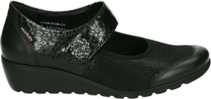 Mephisto Mobils - BATHILDA SILK - - Kleur: Zwart - Maat: 38.5