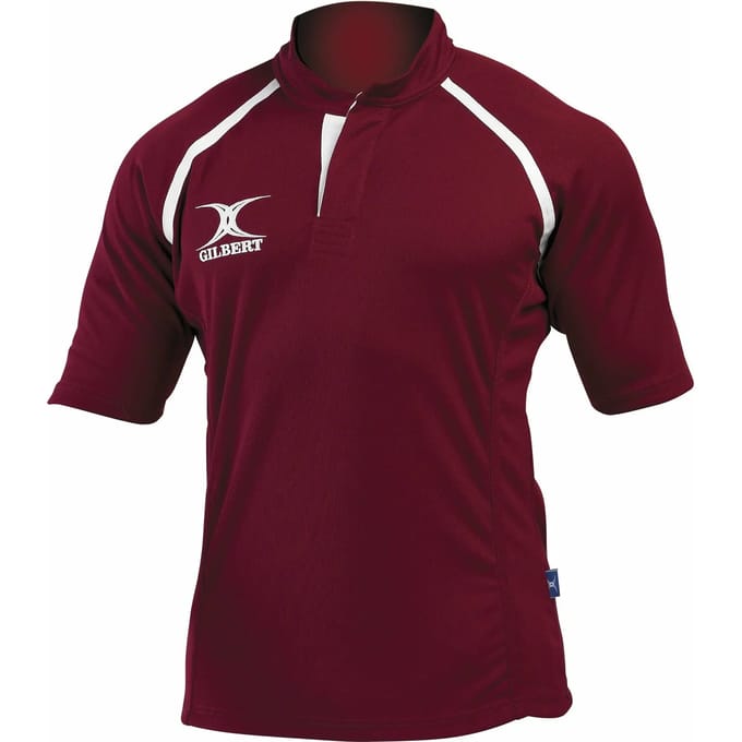 Gilbert Shirt Xact Ii Maroon 12-13