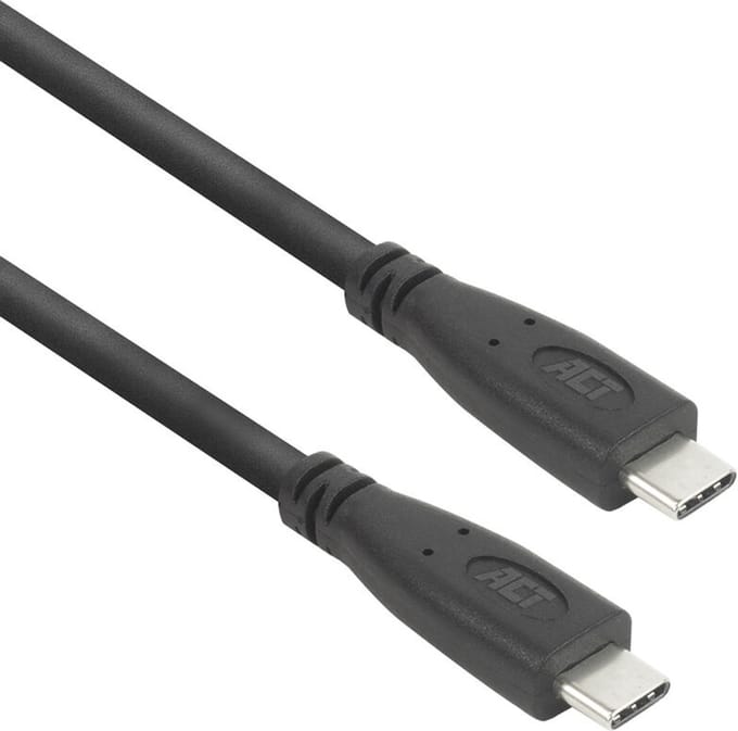 ACT USB 3.0 10Gbps 60W USB Type-C® kabel, 5 meter AC7445