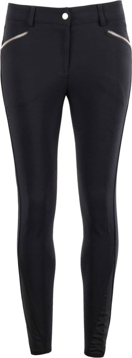 Montar Rijbroek Elisabeth Full Grip Soft Tech Premium Zwart - 42