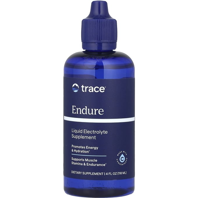 Trace, Endure, supplément électrolytique liquide, 4 fl oz (118ml)