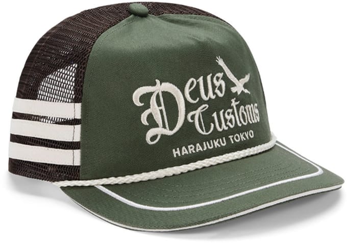 DEUS Beep-Beep Trucker cap - Pine Green