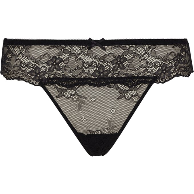 LingaDore - Daily String Zwart - maat S - Zwart