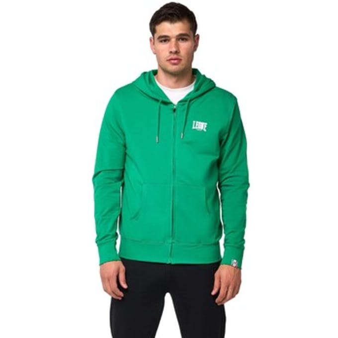 Capuchon sweaters Leone 1947 Man Hoody Full Zip Small Logo