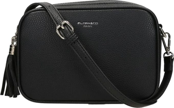 Flora & Co Kleine Crossbodytas / Schoudertas Dames - Sandra - Zwart