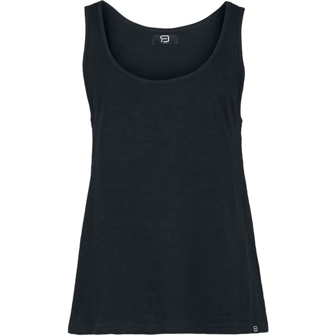 R.E.D. Rock-Engineered Design zwarte top met ronde hals - Dames - S