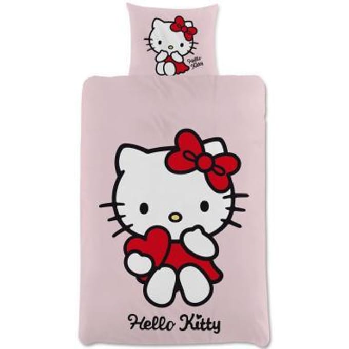 Hello Kitty dekbedovertrek 140x200cm Dekbedovertrekken