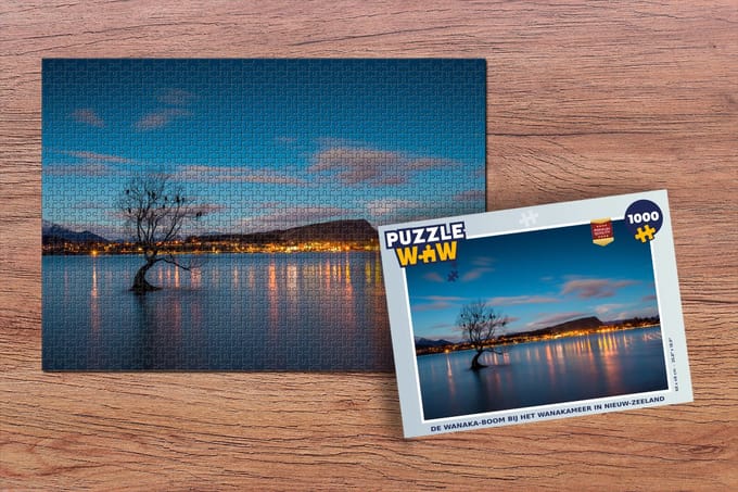 Puzzel Boom - Meer - Stad - Legpuzzel - Puzzel 1000 stukjes volwassenen