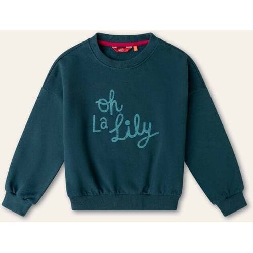 Oilily Hoki Sweater- maat152/12yr Deep Teal