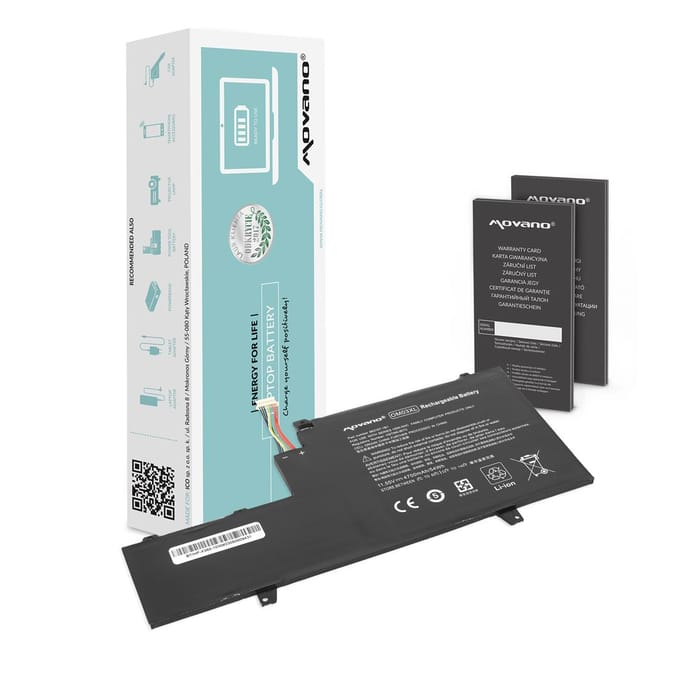 Movano - HP EliteBook x360 1030 G2 Batterij - Li-Ion - Hoge Capaciteit