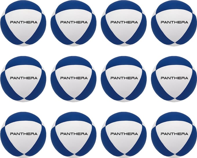 Panthera - Jongleerbal - Set van 12 - 117 gram per bal - 8 panelen