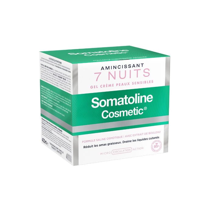Somatoline Cosmetic, 7 Nuits, Amincissant, Gel Corps, 400 ml