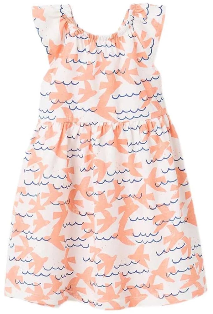 Zippy 3107141101 Mouwloze Jurk Wit 6-9 Months Meisje
