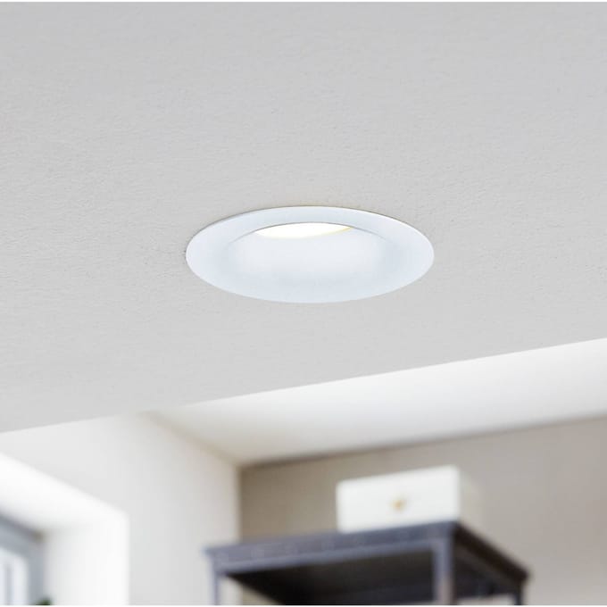 Eglo Saliceto LED inbouwspot ⌀8,8cm dimbaar wit aluminium
