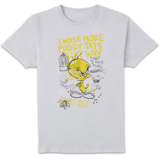 Looney Tunes Tweety T-shirt - Wit - S
