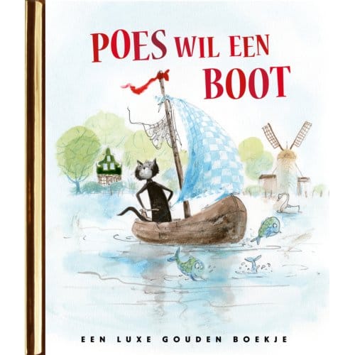 Poes Wil Een Boot - Gouden Boekjes - Jan Paul Schutten