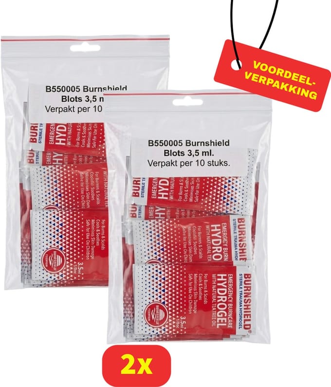 Burnshield Blots - 3,5 ml - 2x 10 stuks - Voordeelverpakking!
