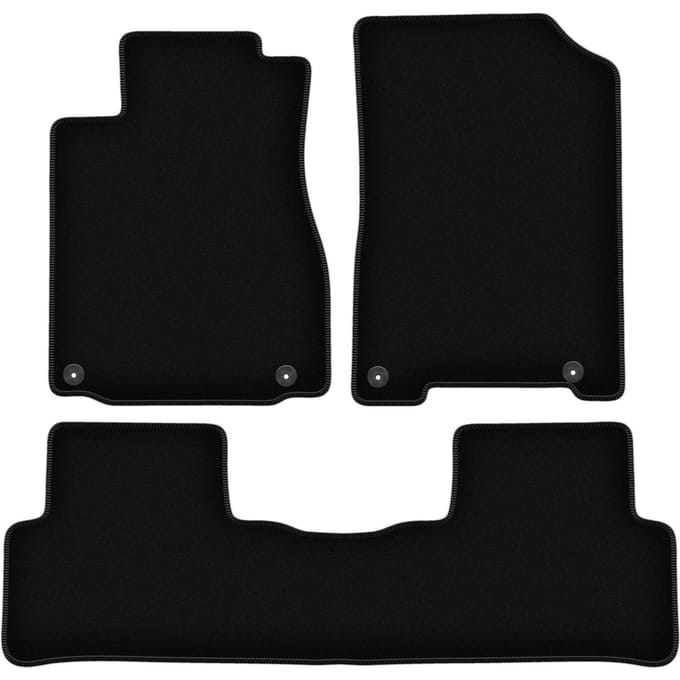 BASIC zwarte veloursmatten voor: Honda CR-V IV SUV (2011-2018)