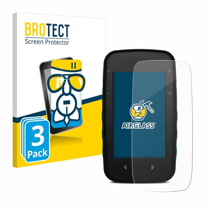 Screenprotector 3 Stuks voor CompeGPS TwoNav Cross Beschermglas transparant