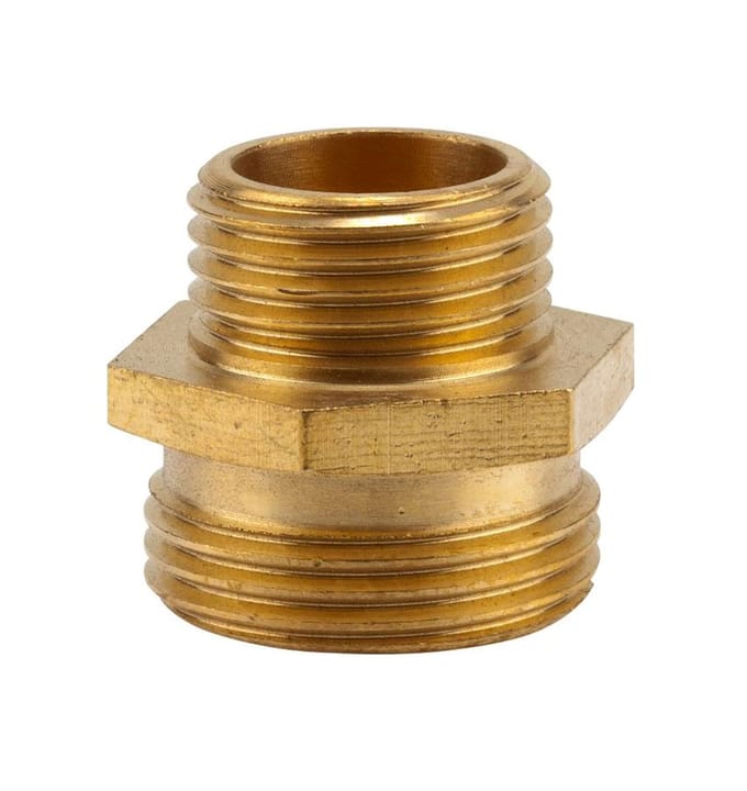 Schroefdraadnippel 26.5mm - 21 mm