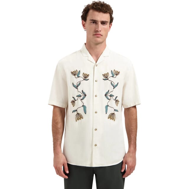 No Excess Shirt short sleeve placed embroider stone