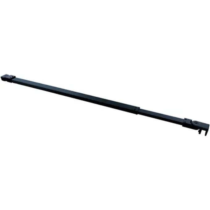 Aquavive Stabilisatiestang - Uitschuifbaar - Rvs Zwart - 70-120cm