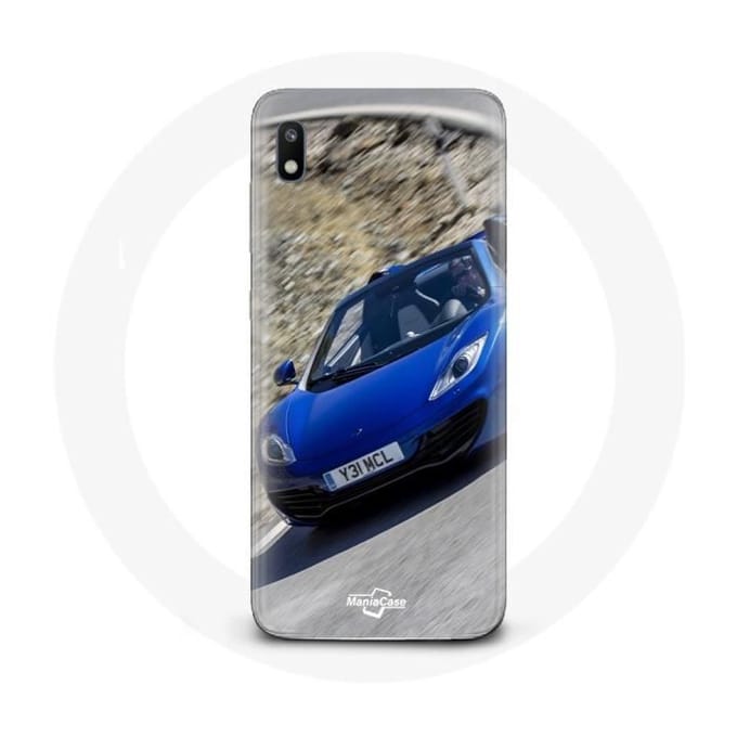 Hoesje voor Samsung Galaxy A10 Formule 1 McLaren Car Blauw