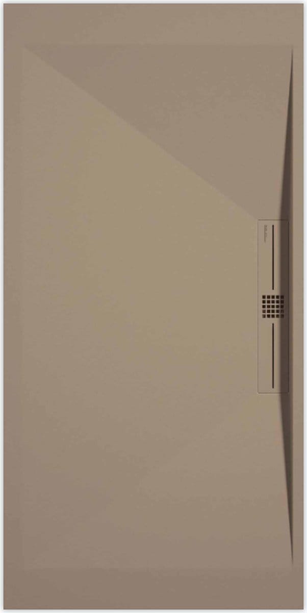 Sanifun douchebak Stone Side Moka Smooth 1300 x 800 P
