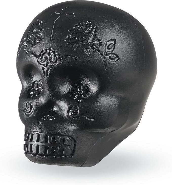 LP Latin Percussion Shaker Sugar Skull Black LP006-BK