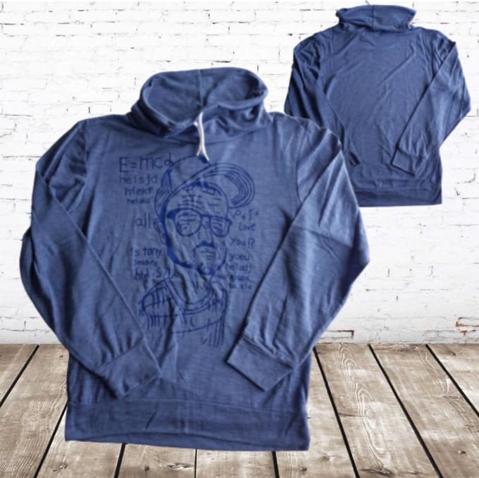 Blauwe jongens longsleeve man - Blauw - 134/140