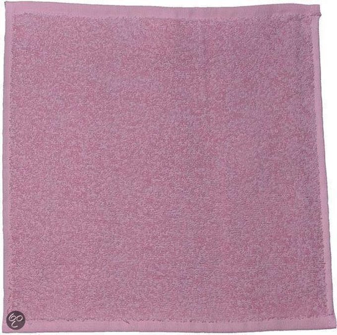 Funnies Spuugdoek Roze - Zachte stof - 30 x 30 cm