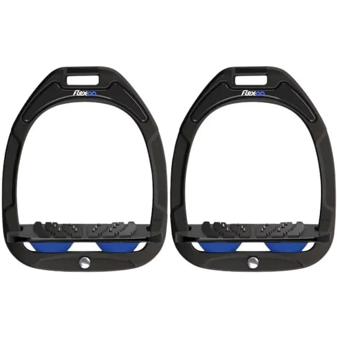 Ingelogde ultra grip aluminium/zwart/blauw Flex-On Green Composite