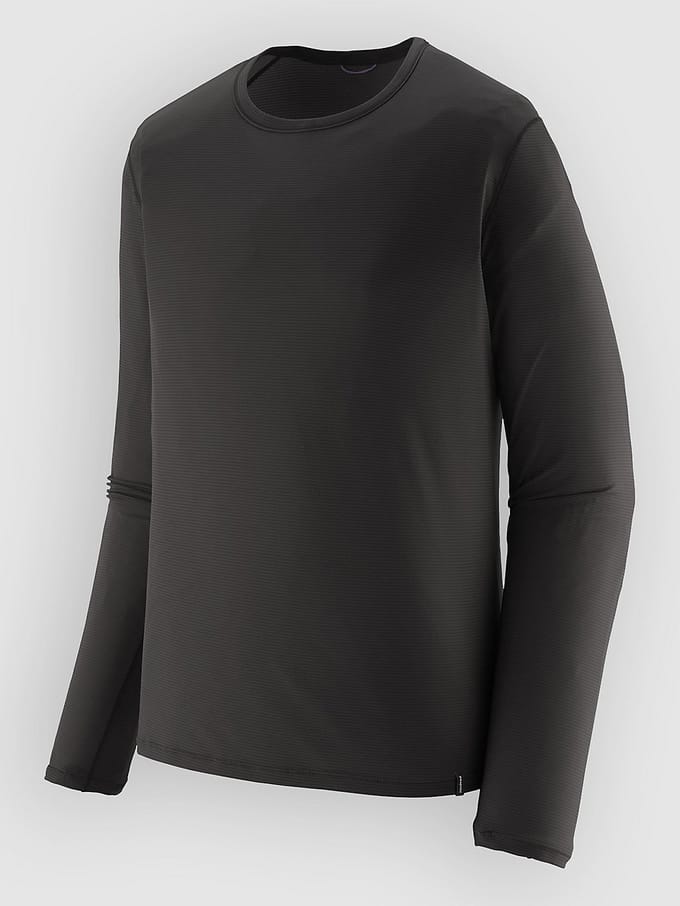 Patagonia Cap LW Crew Thermo Shirt zwart
